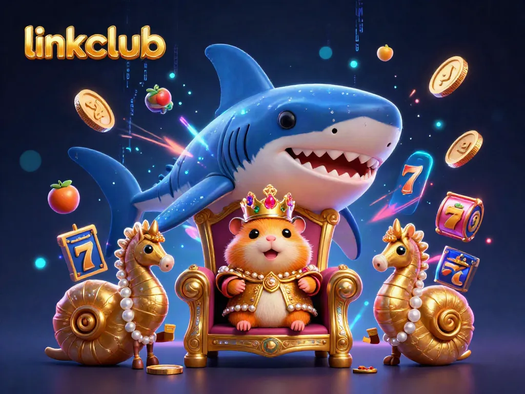 Experience the excitement with link hitclub as a golden hamster king reigns over a thrilling casino world.
