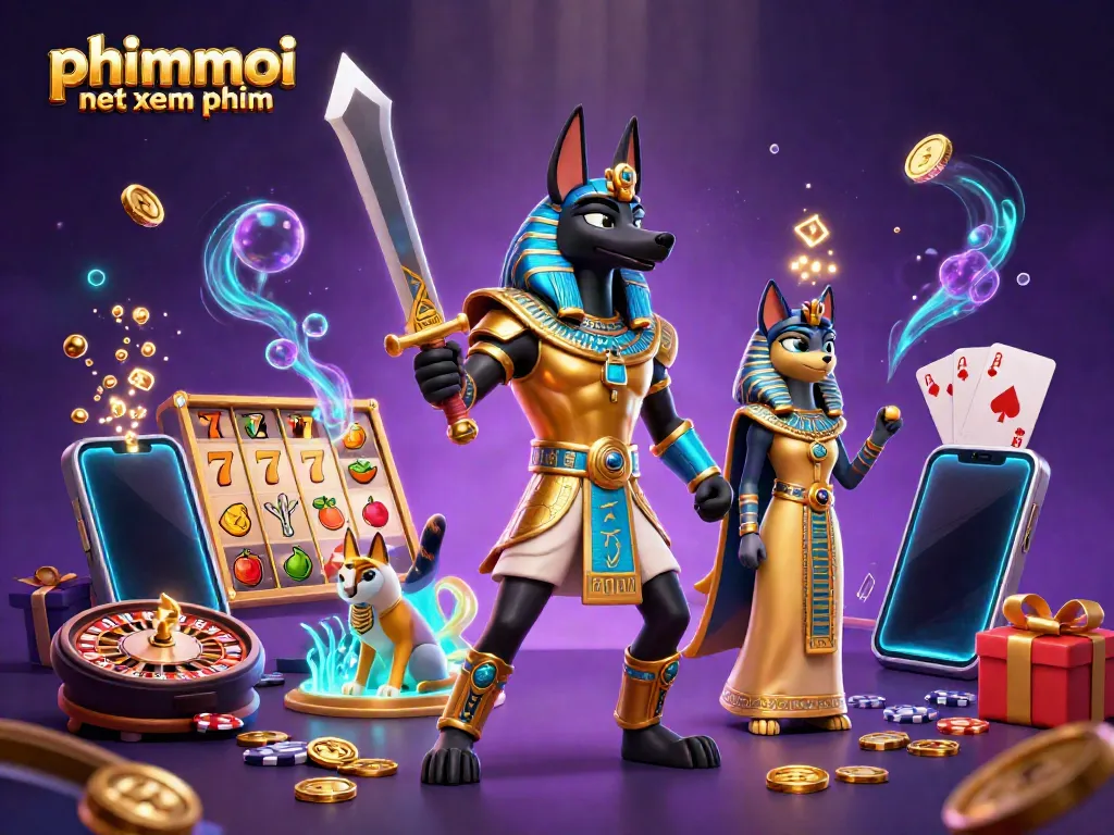 Engage with phimmoi net xem phim through an exciting depiction of ancient Egyptian warriors in a dynamic casino scene.